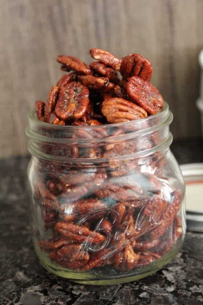 Candied Pecans. These healthy, homemade pecans are divine! {Paleo, primal, dairy free, gluten free} | cravethegood.com