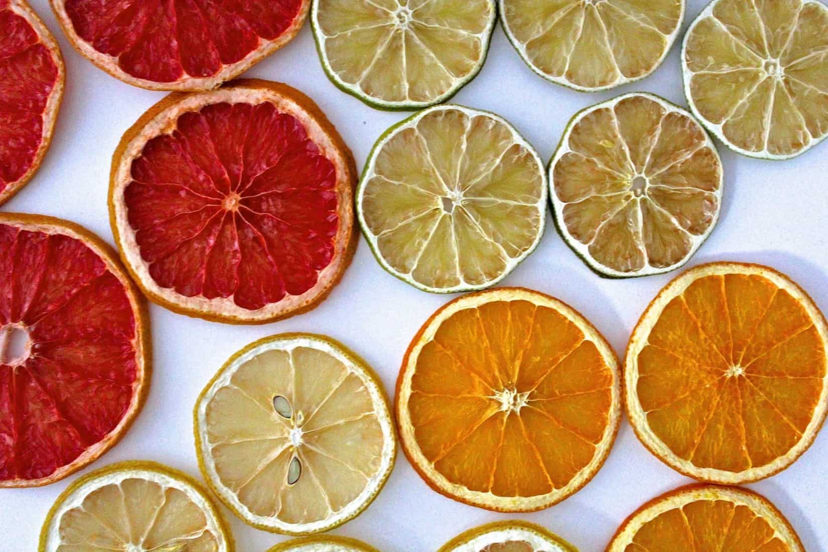 Dehydrated Citrus {Oranges, Grapefruit, Lemons and Limes}