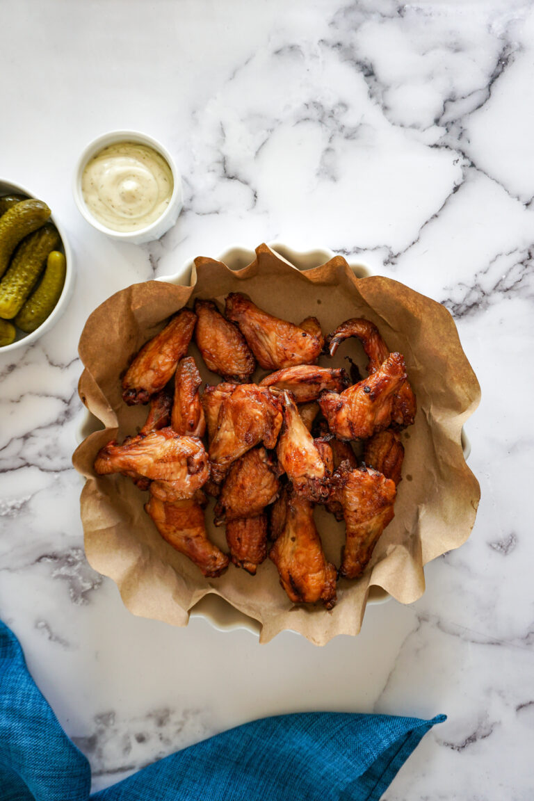 Dill Pickle Smoked Chicken Wings On The Pellet Grill crave the good