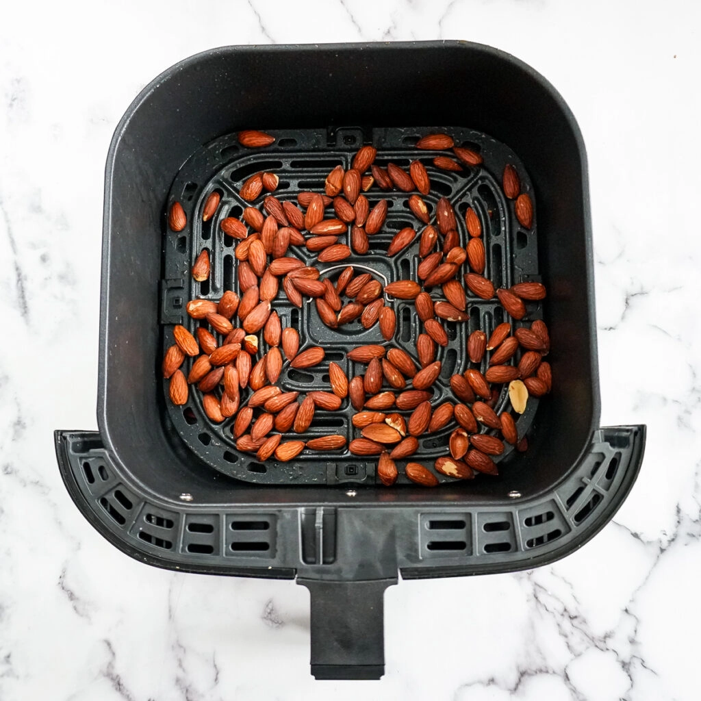 Air Fryer Roasted Almonds [easy + delicious] Crave The Good