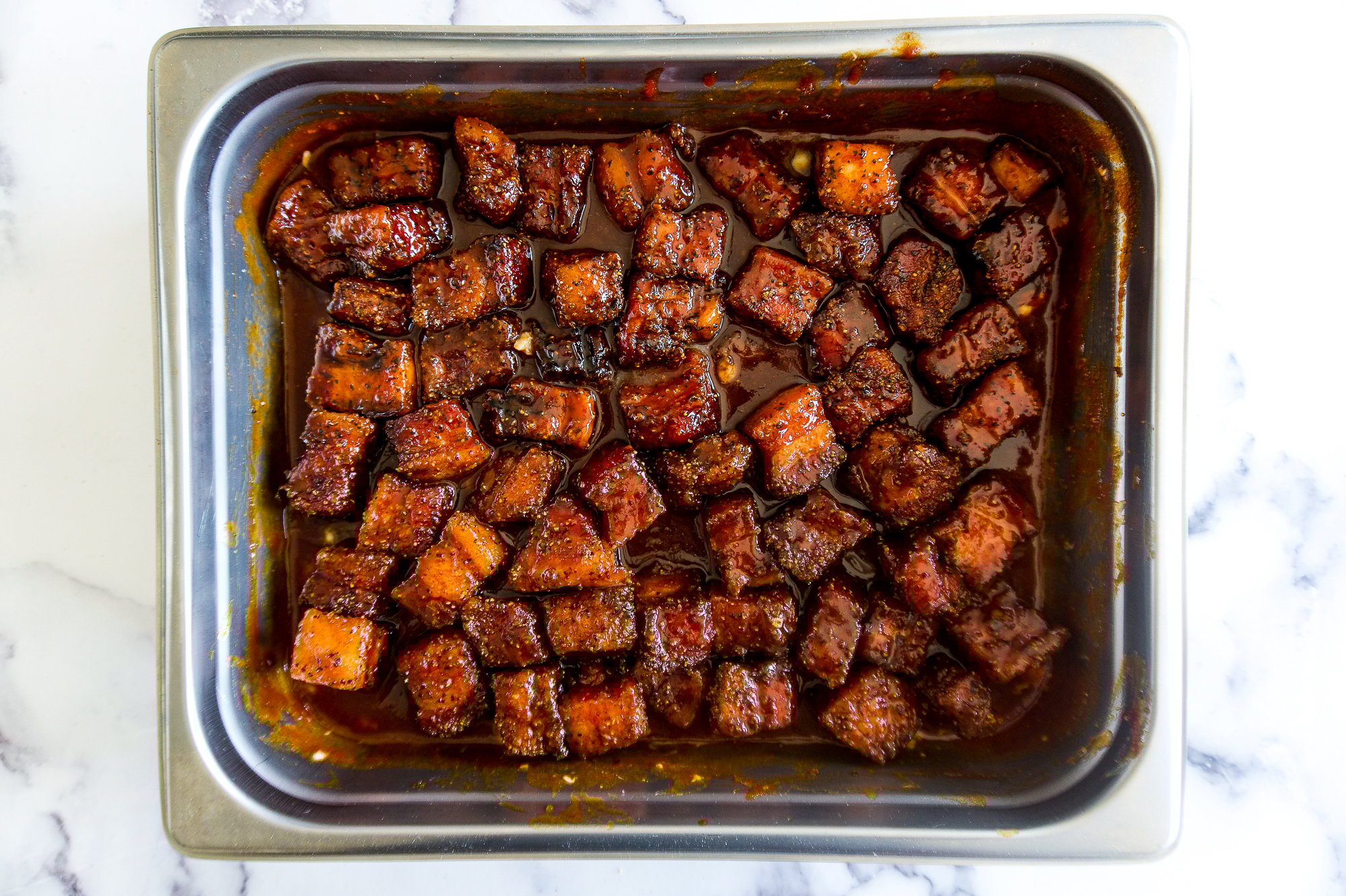 Pork Belly Burnt Ends {Easy Traeger Recipe} crave the good
