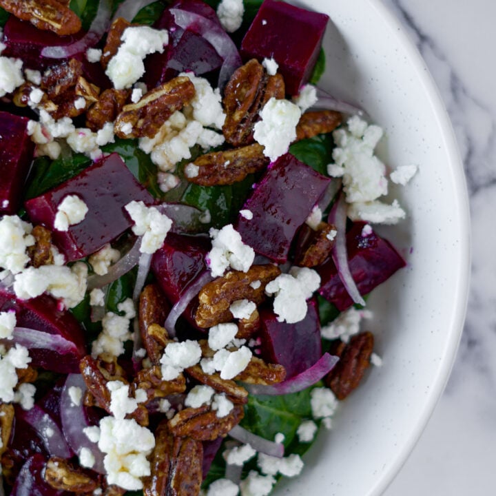Roasted Beet And Goat Cheese Salad-image