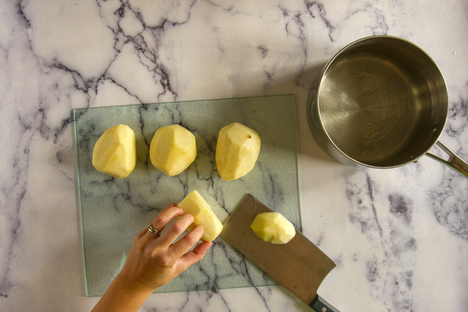 Creamy Potato Bacon Soup Just like Mom's - Crave The Good