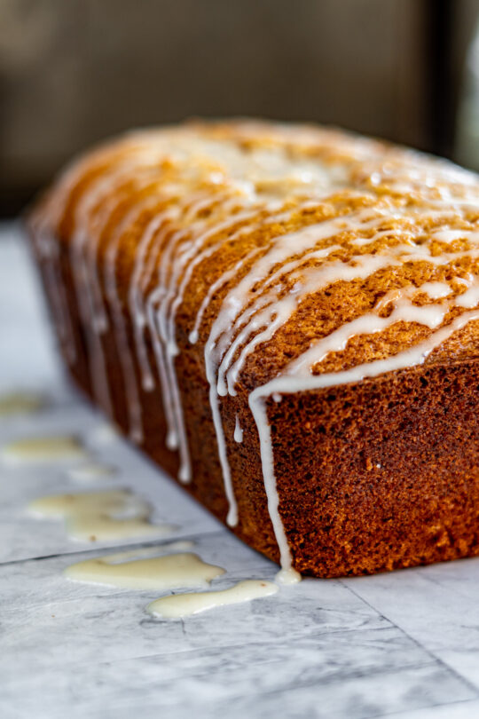 Eggnog Bread With Quick + Easy Eggnog Glaze Crave The Good