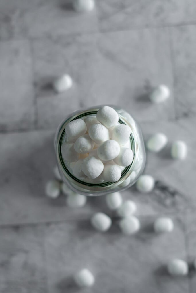 Dehydrated marshmallows.