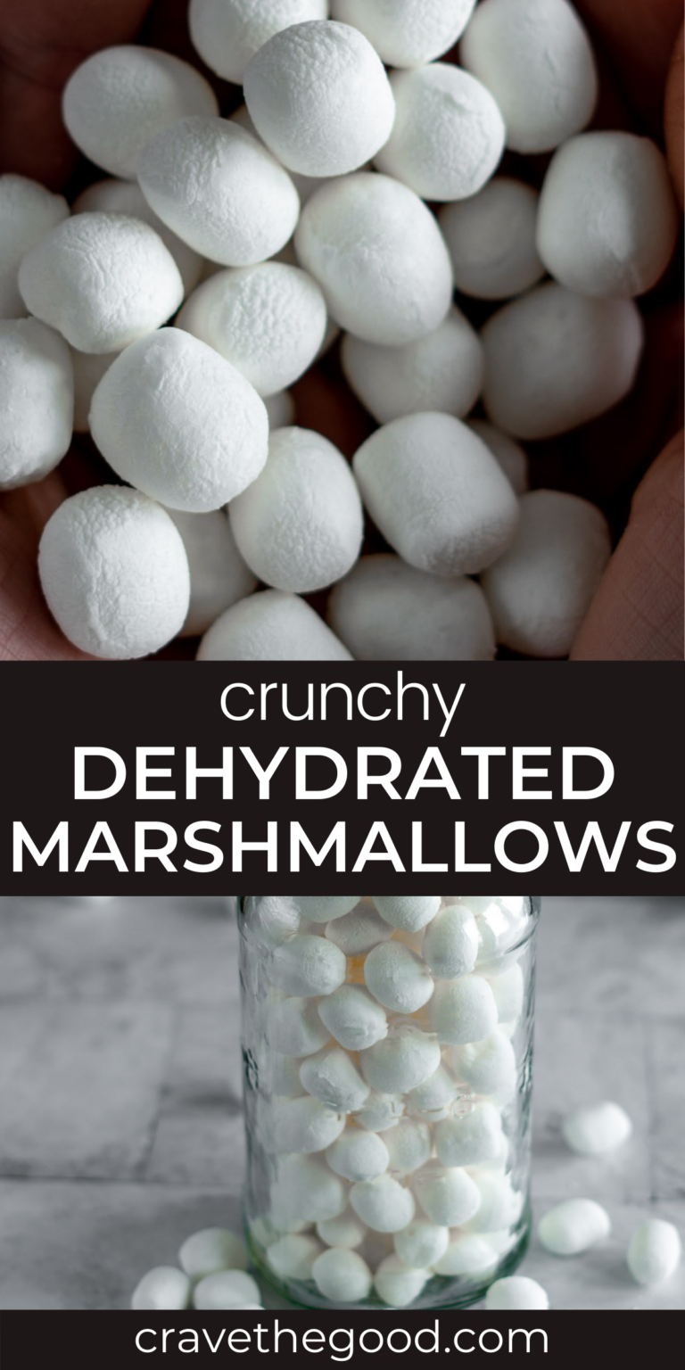 How To Dehydrate Marshmallows {In Dehydrator + Oven} crave the good