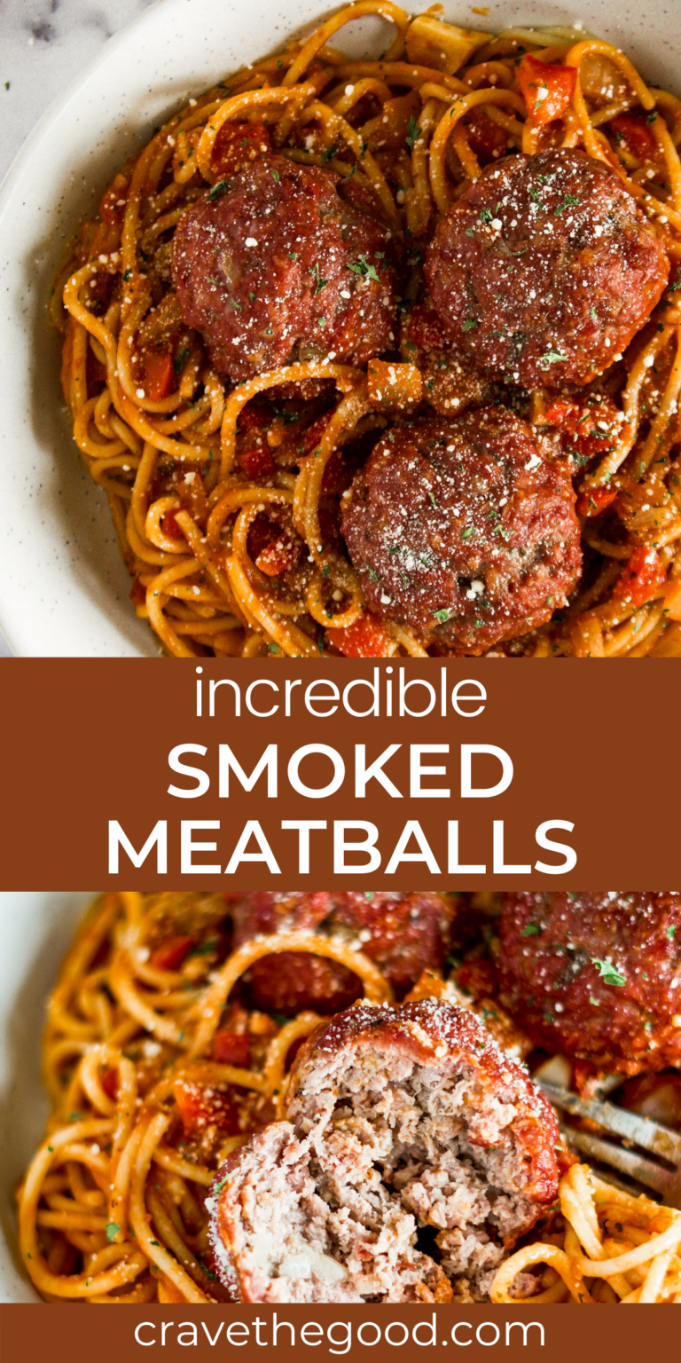 Smoked Meatballs { Easy + Delicious Traeger Recipe} crave the good