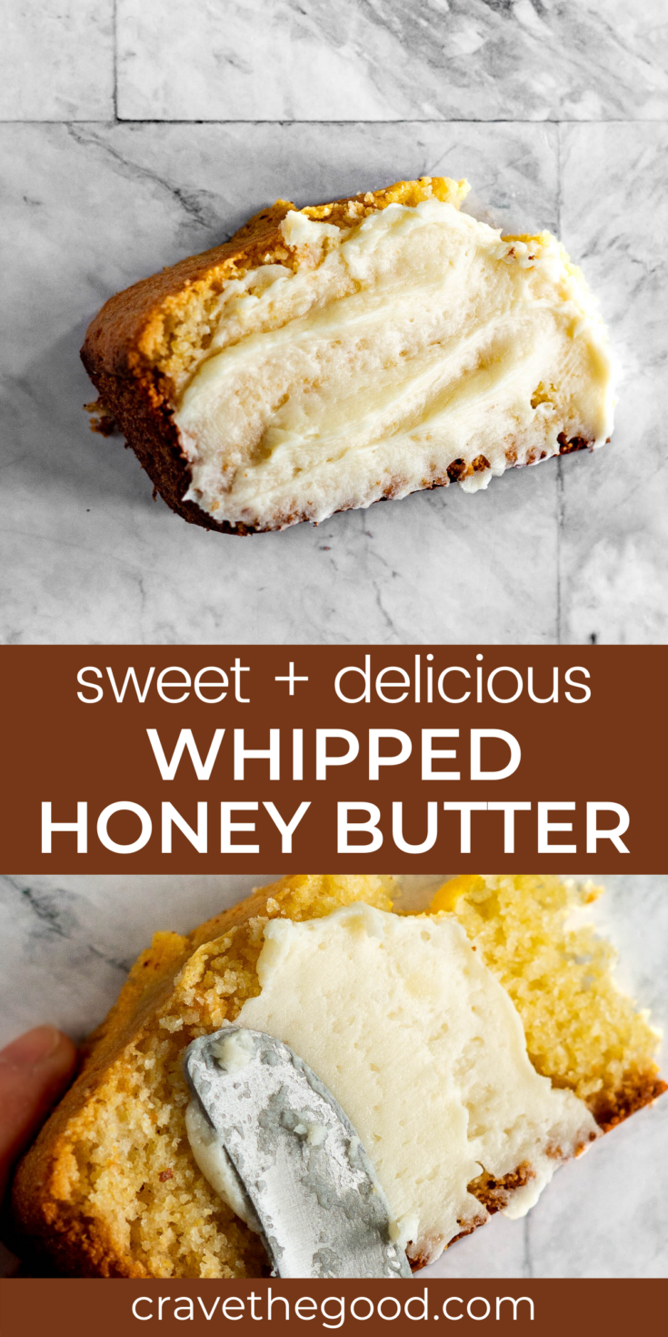 Whipped Honey Butter {Quick, Easy + Delicious!} Crave The Good