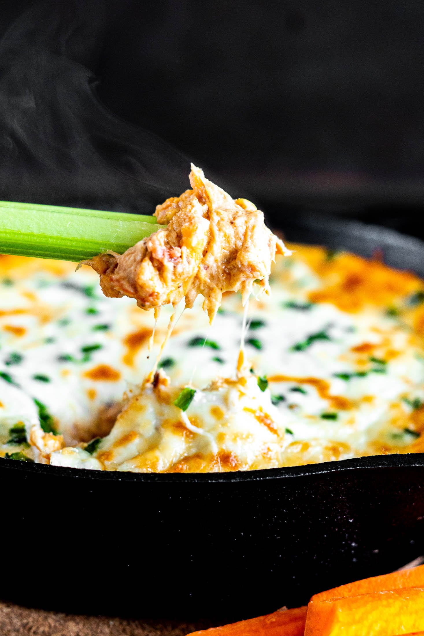 Easy Cheesy Pulled Pork Dip {Use Leftover Pulled Pork!} crave the good