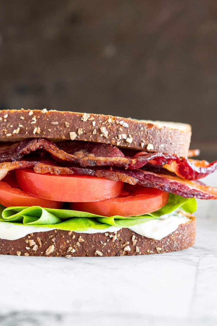 Beef bacon BLT.