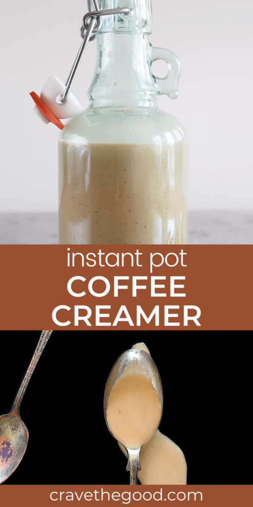 Instant Pot Coffee Creamer Pinterest Graphic.