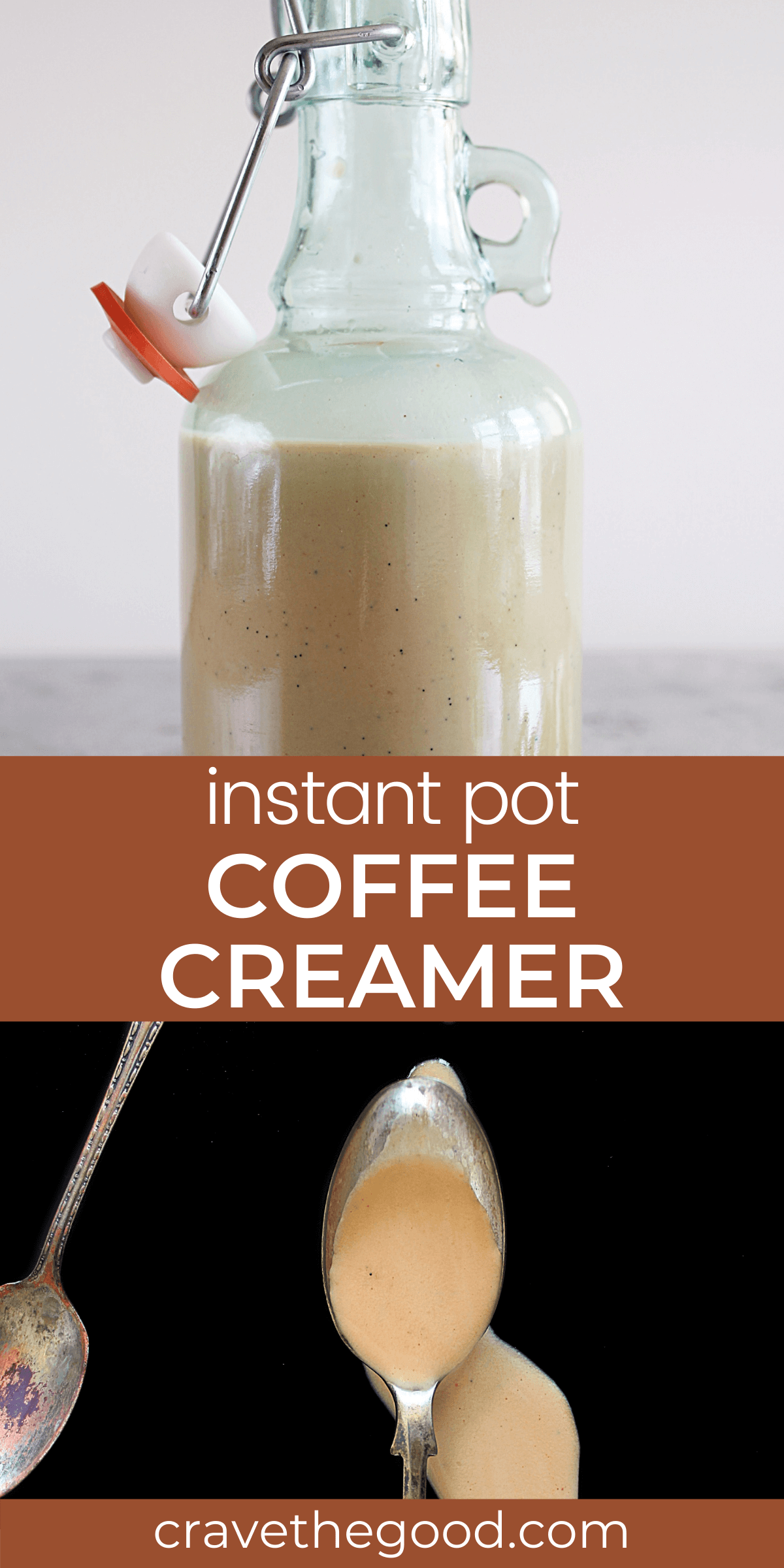 Instant Pot Coffee Creamer crave the good