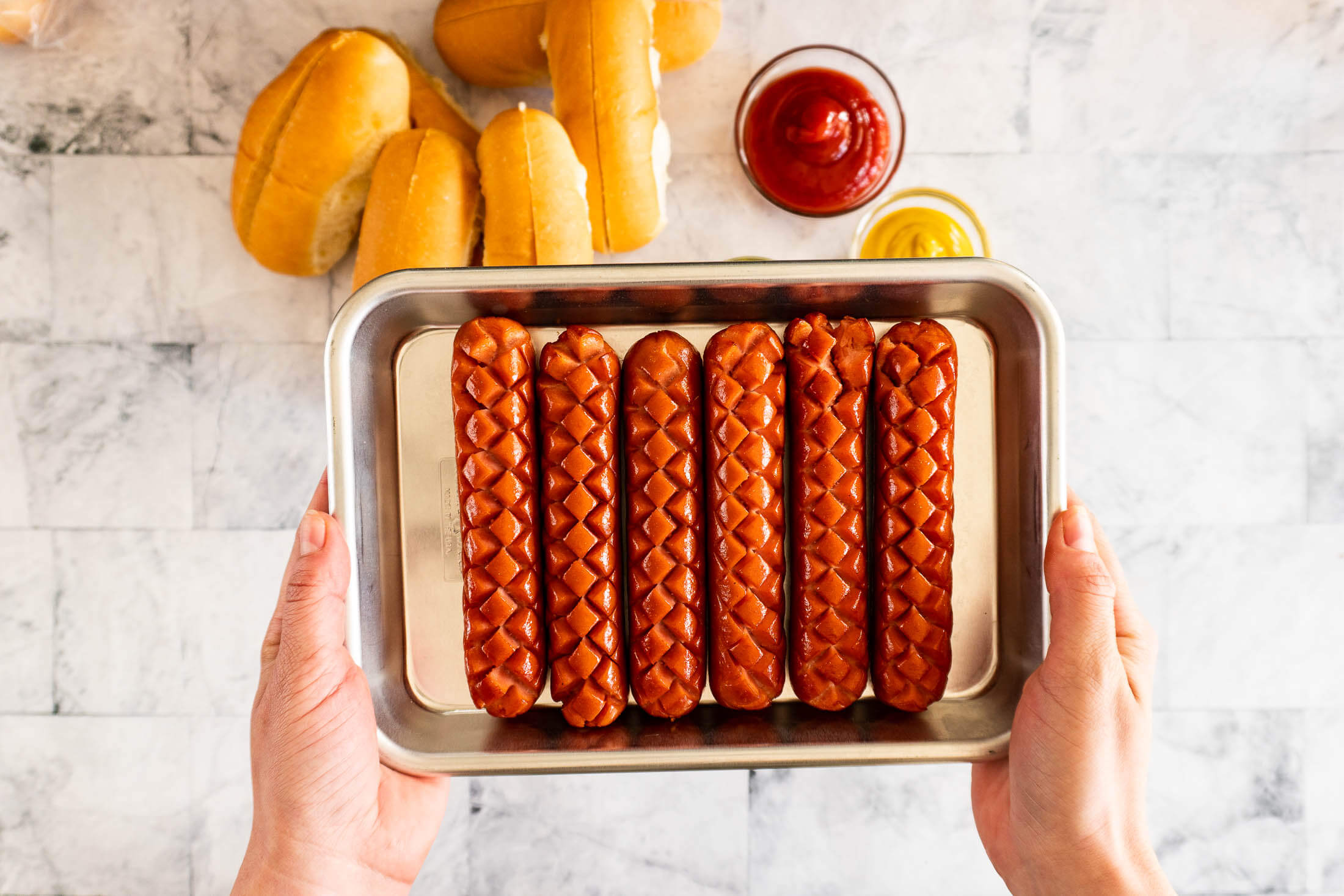 Smoked Hot Dogs {Easy Traeger / Smoker Recipe!} crave the good