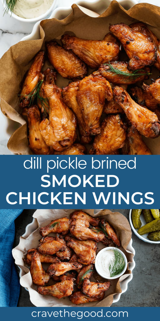 Dill Pickle Smoked Chicken Wings On The Pellet Grill crave the good