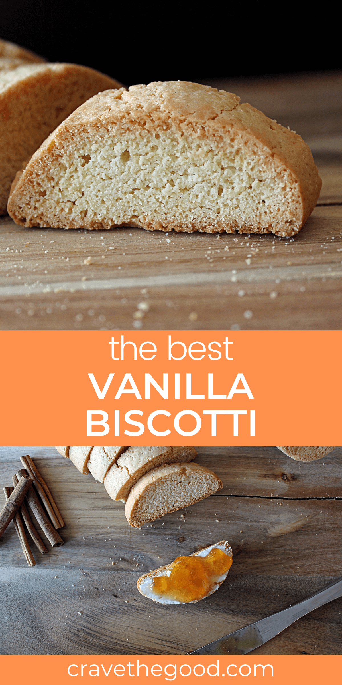 How To Make Vanilla Biscotti Cookies crave the good