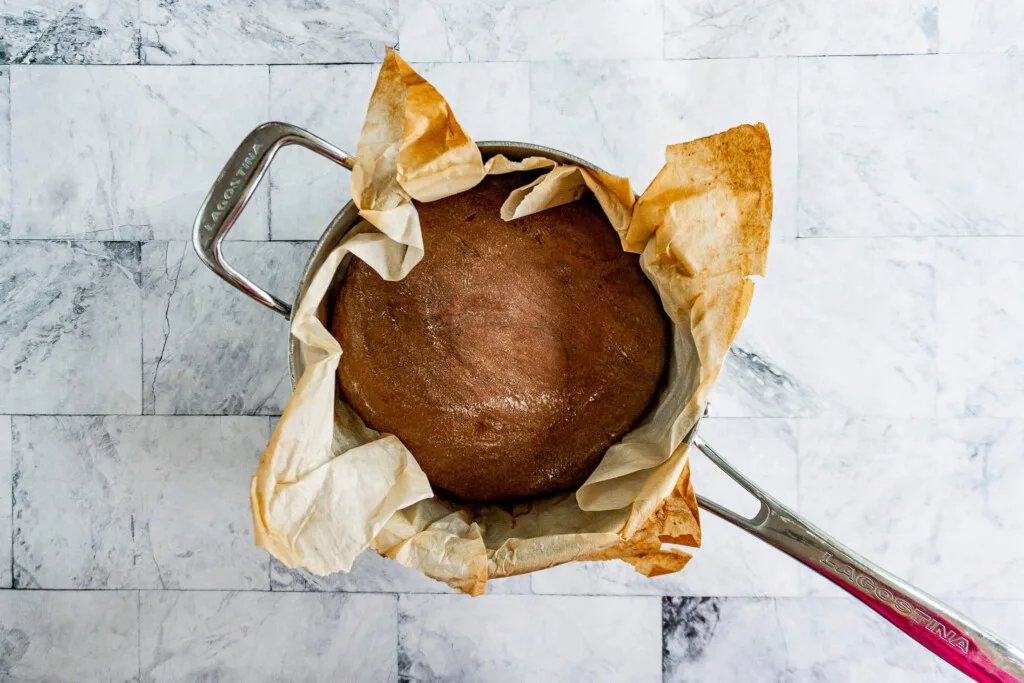 Boule after rising.