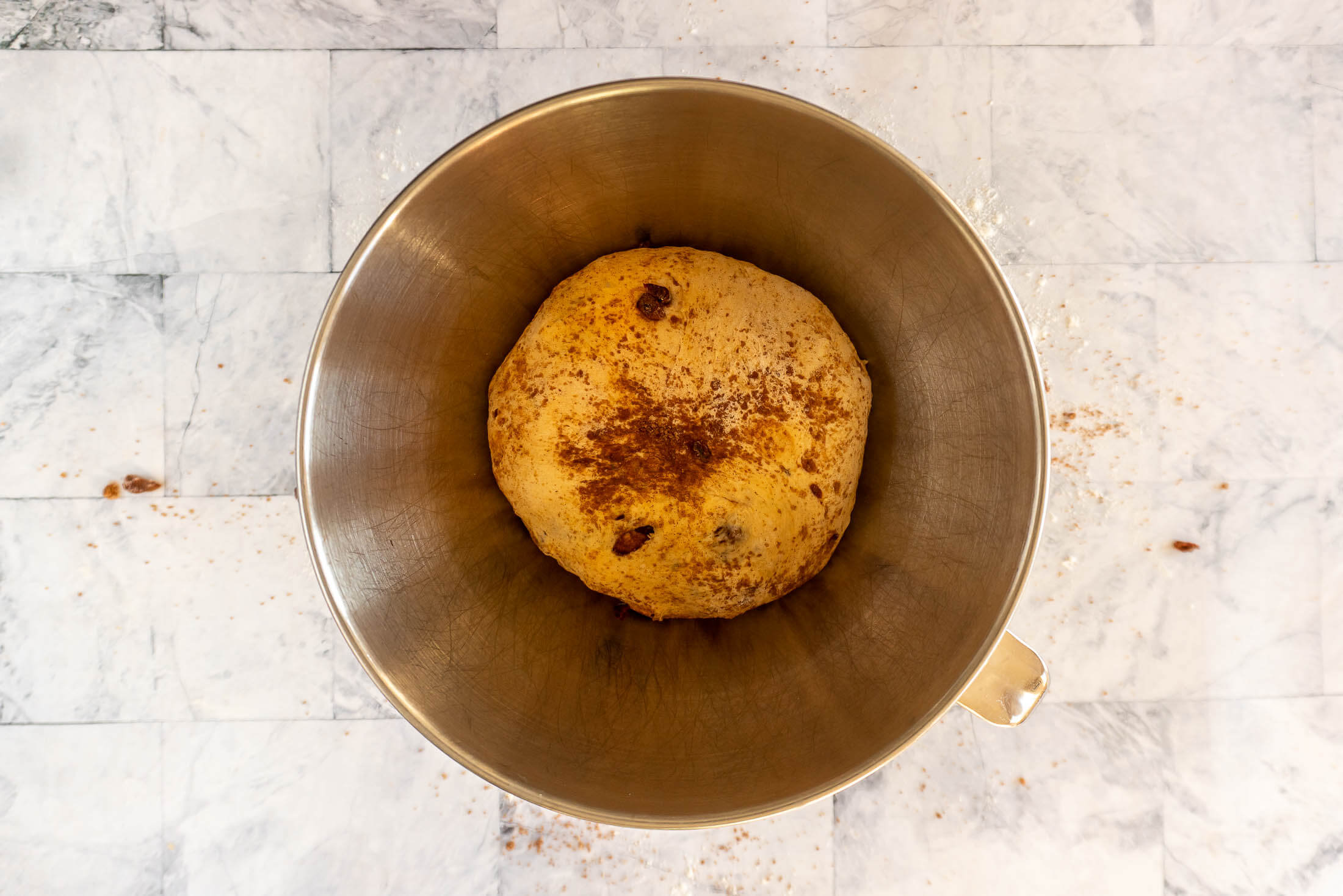 pumpkin sourdough pre rise.