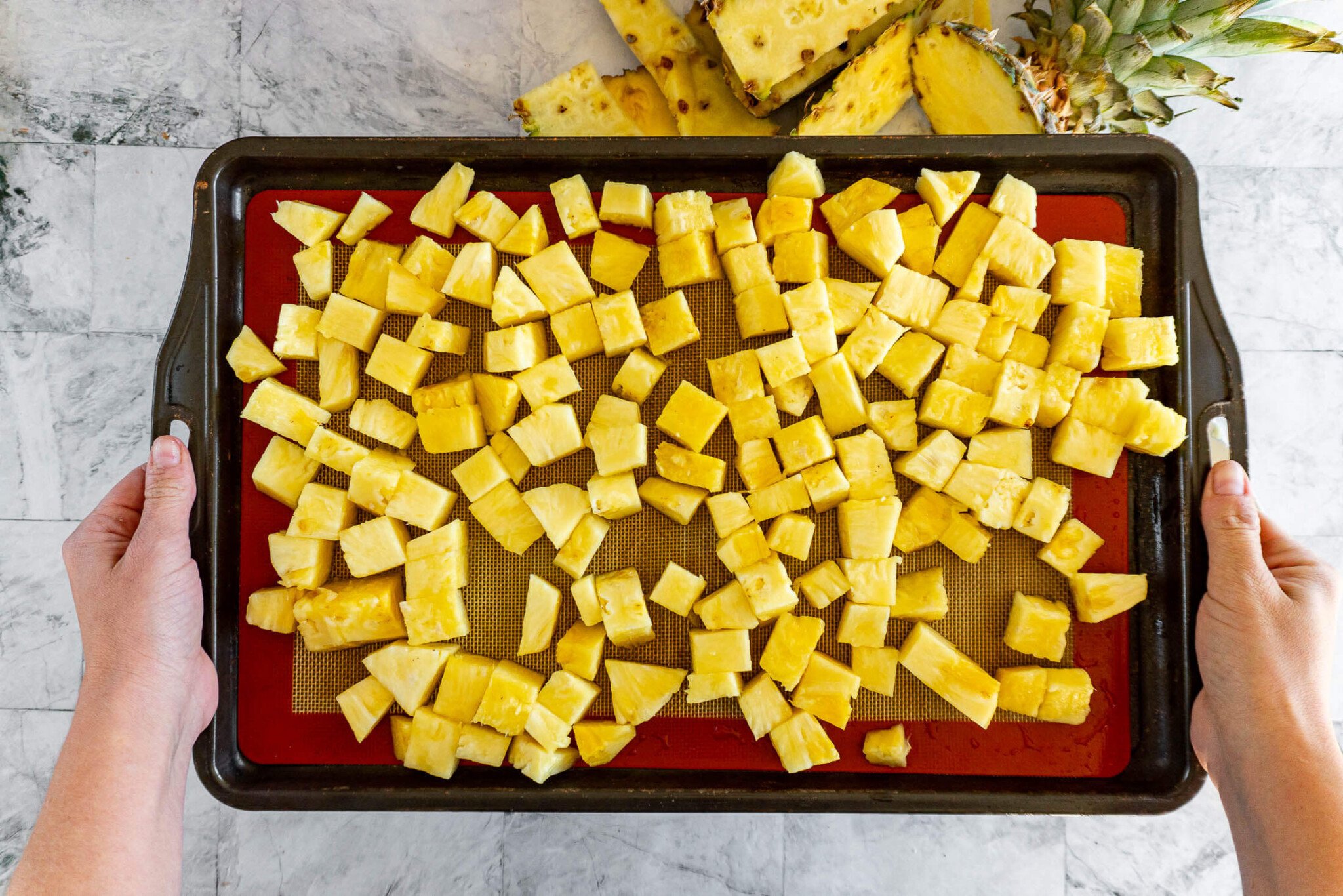 How To Freeze Pineapple {For Delicious Fruit All Year!} Crave The Good