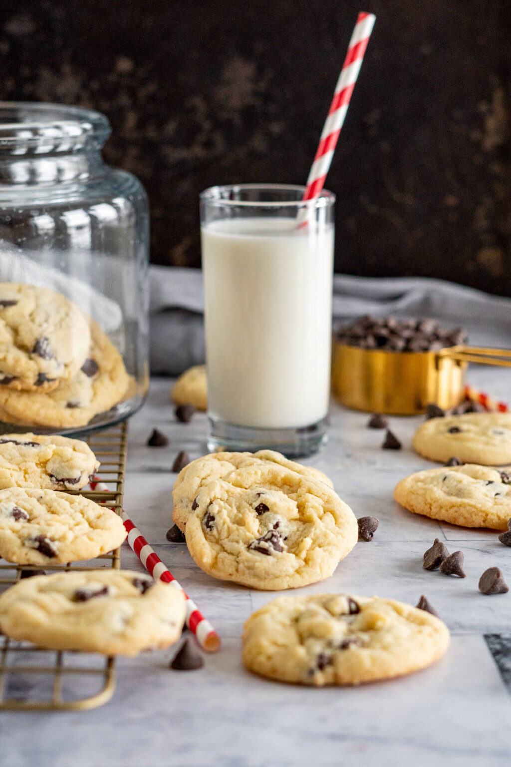 Chocolate Chip Cookies Without Brown Sugar {Soft + Chewy} Crave The Good