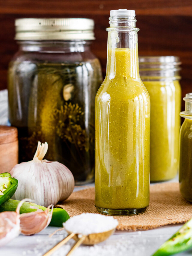 Fermented Dill Pickle Jalapeno Serrano Hot Sauce Recipe Crave The Good