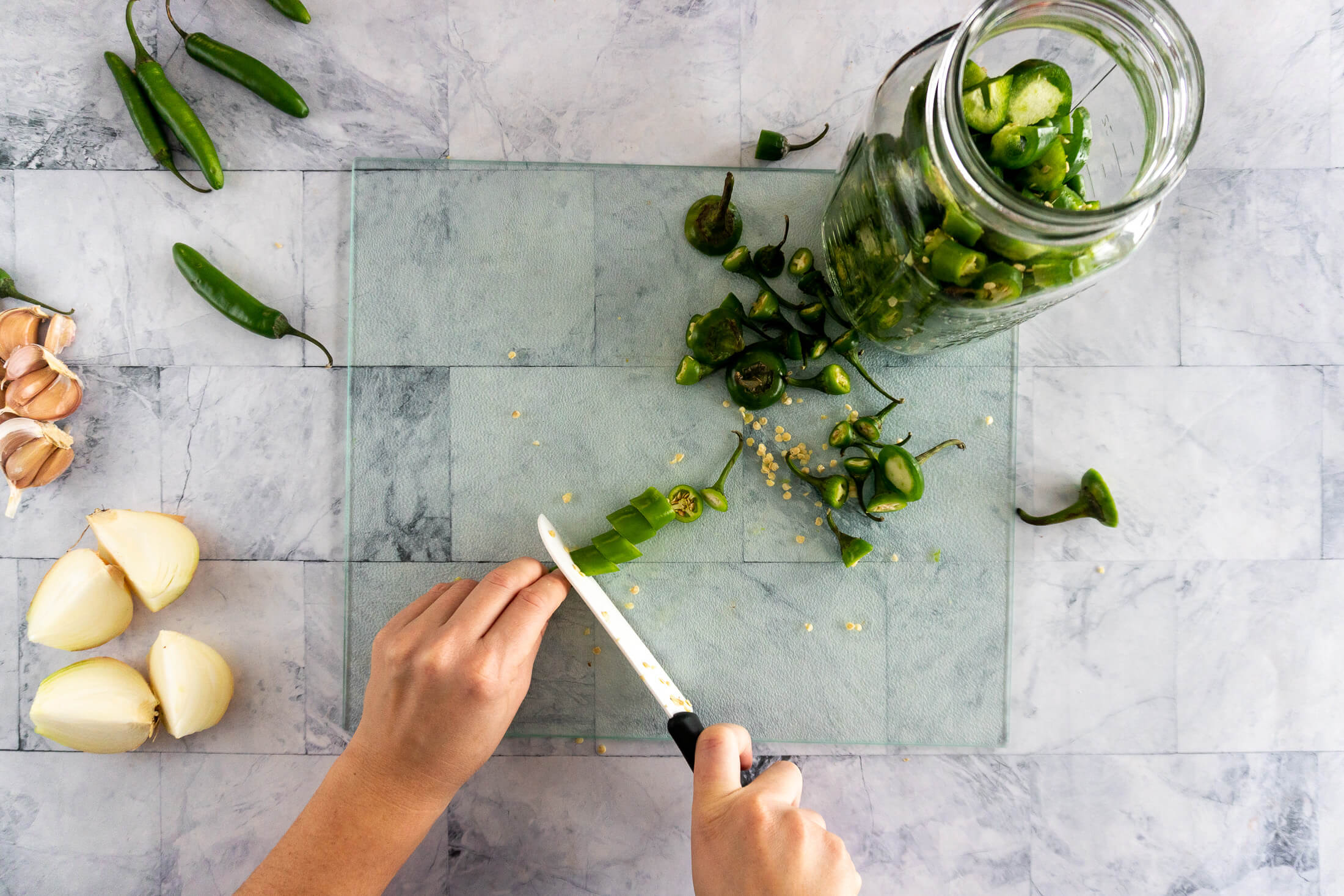 Dill Pickle Hot Sauce crave the good