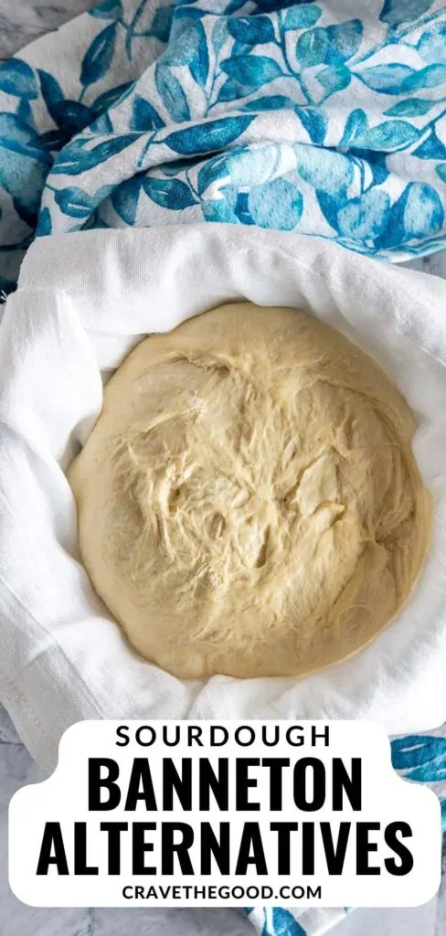 Bread proofing in a bowl.