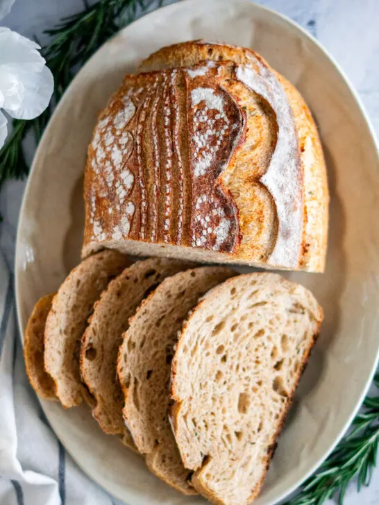 Dutch Oven Sourdough Bread crave the good