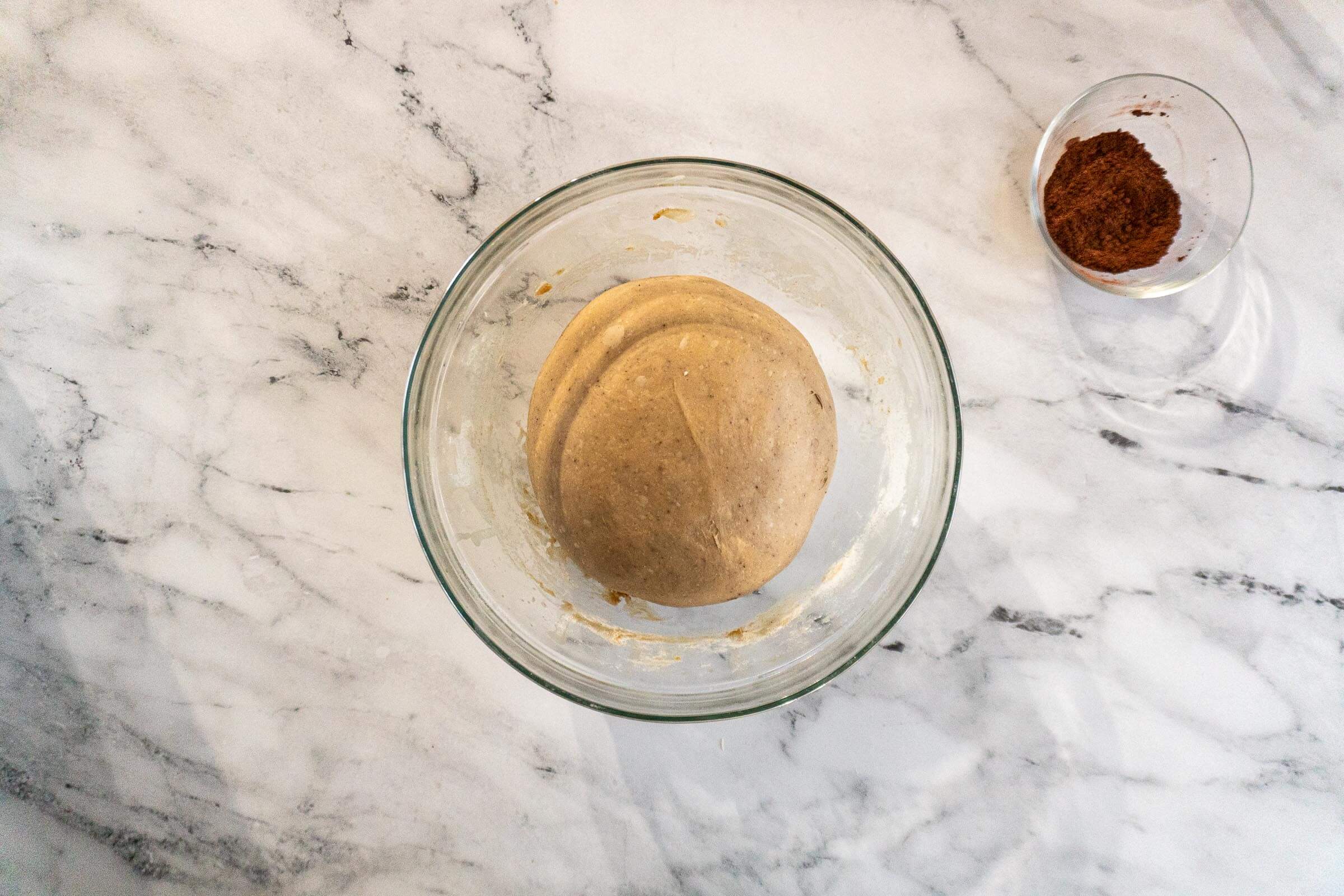 Chai Dough after bulk ferment. 