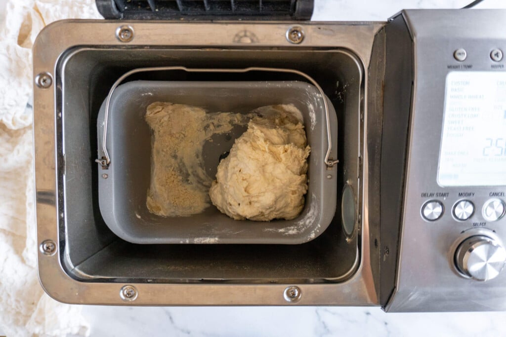 Dough during initial knead.