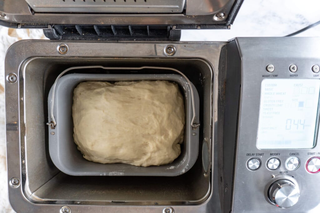 Fully risen and ready to bake.